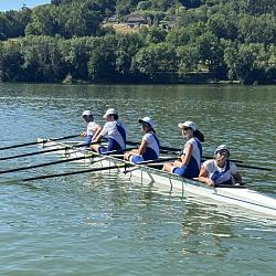 Gabriel BERNARD, Manon LAVIT, Nikola DRAZETA, Gabriella BASILE, barreuse Lea (…)