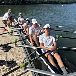 Gabriel BERNARD, Manon LAVIT, Nikola DRAZETA, Gabriella BASILE, barreuse Lea (…)